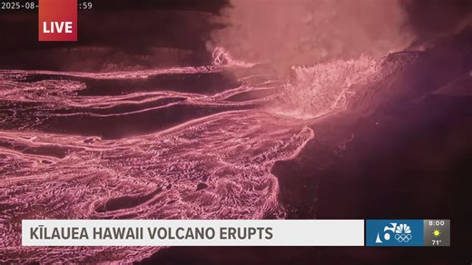 Breaking News: Hawaii's Kilauea volcano erupts | Texas Today on 6+