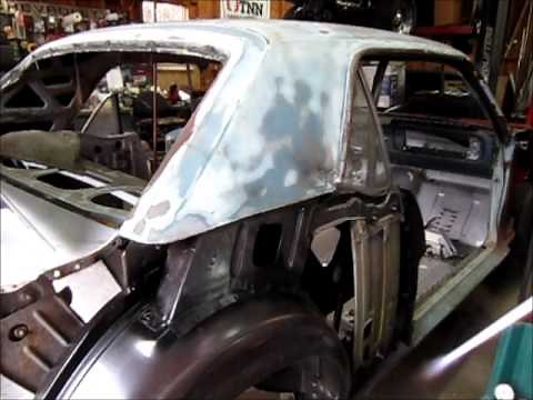 1965 Mustang quarter panel install part 1
