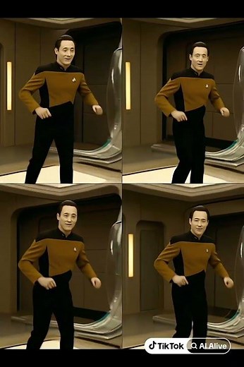 LIEUTENANT COMMANDER DATA LOVES GLORILLA!