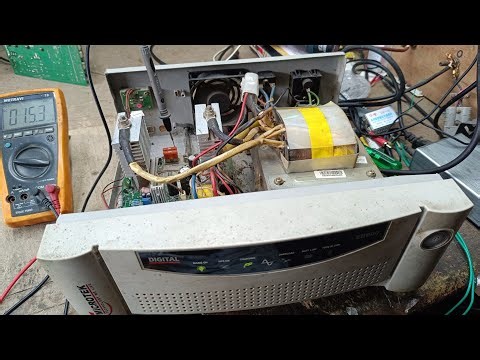 microtek inverter charging / charging problem repair