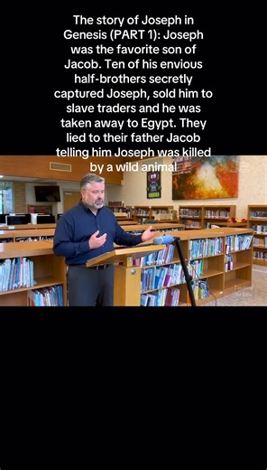 The story of Joseph in Genesis. Jacob loved Joseph more than his 11 other sons. Ten of Joseph’s half-brothers secretely captured him, sold him as a slace and he was taken away to Egypt. They told their father Jacob Joseph was killed by a wild animal. Clip from TBN Pacific Teaching tbr Bible. #God #Bible #Jacob #Joseph #Genesis | Michael Kotch