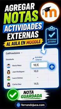 Moodle: Add external notes (Mentimeter, Kahoot,...)