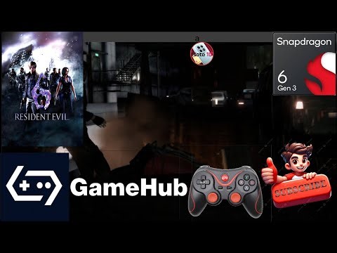 resident evil 6 pain on android ( gamehub Sanpdragon 6 gen 3)