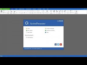 Active Presenter Basic Tutorial