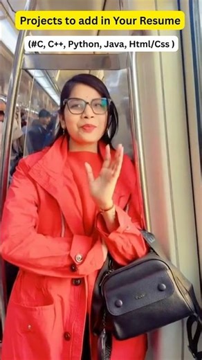 Top Resume Projects That Actually Get You Hired 🚀 | C, C++, Python, Java, HTML/CSS #learnjava #dsa