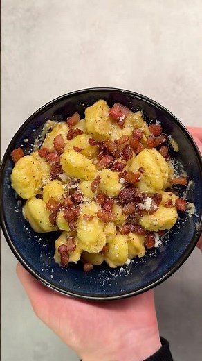 Carbonara only with gnocchi ☺️