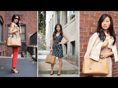 Prada Saffiano Lux Tote / Handbag Review