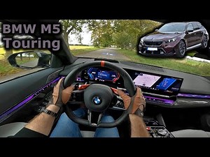 2025 BMW M5 Touring | POV driving