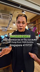 At @the_godfather_mangobossku New Eat all You Can Buffet...🤯😩🧐 Many things and super worth it la... let's go!😀 Mangobossku BBQ Steamboat Eat All You Can Buffet 📍: 218B Changi Road, PKMS Building, Singapore 419737 (nearest MRT Eunos MRT) ⏰️: 12 noon Open till 2am (closed every monday) | Sgmustwatchla