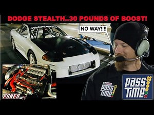 PASS TIME - Drag Racing Gameshow - Dodge Stealth 30#'s Boost Runs What? - Full Episode