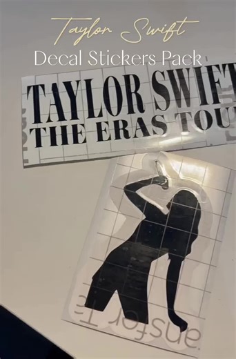 Taylor Swift Eras Tour Vinyl Decal Sticker - Swiftie Fan Gift - Etsy