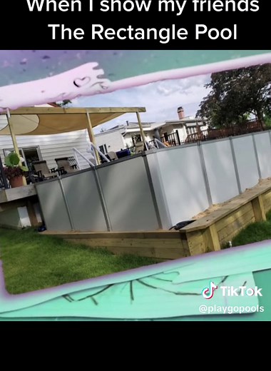 Transform Your Summer with the Modern Rectangle Pool