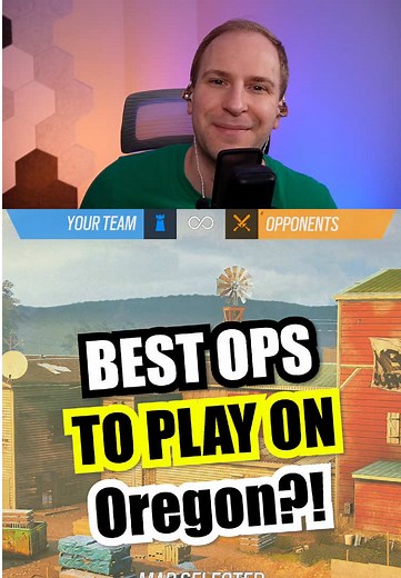 Top Rainbow Six Siege Operators for Oregon Map