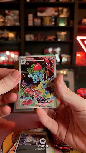 8.2K views · 58 reactions | Pulled this Mega Evolution Ivysaur on Stream  Will be doing Phantasmal Flames this Saturday Night! #pokemon #whatnot #megaevolution | FlipFlip | Facebook