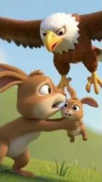 cute rabbit#cartoon #animation