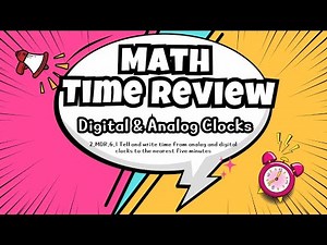 Math- Time Review
