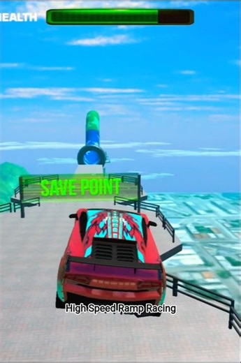High Speed Ramp Racing 😎.#shortvideo #short #gaming