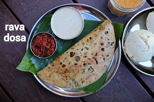 Rava Dosa Recipe | Instant Crispy Suji Ka Dosa