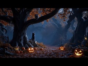 Halloween Forest Ambience 🎃 Spooky Nature Sounds Perfect for Halloween