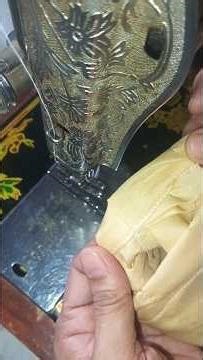 very easy seemles sleeves stitching.