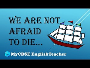 We are not afraid to die... English summary