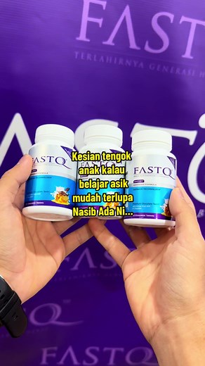 Suplemen Minda FastQ Untuk Anak Belajar Lebih Cerdas