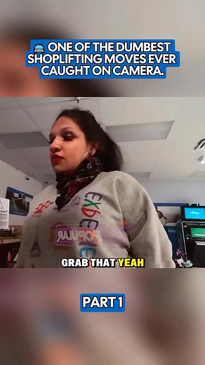 291K views · 3K reactions | One of the dumbest shoplifting moves ever caught on camera | Adlar | Facebook