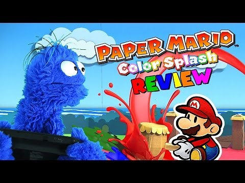Paper Mario Color Splash Review │ Splash, or Trash? (Or 'Stache?)