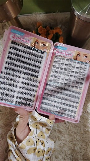 BABELASH EYELASH EXTENSION NO GLUE CLUSTERS EYELASH BOOK #beauty #eyelashes #eyelashesextensions