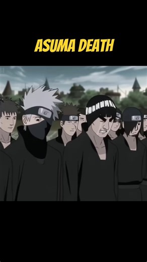 asuma death😞😭#anime