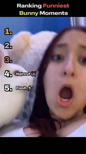 Ranking Funniest Bunny Moments 🐰😂 #funny #bunny #ranking