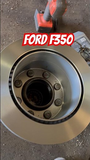 How to Replace Brake Rotors on a Ford F350 #ford #truck