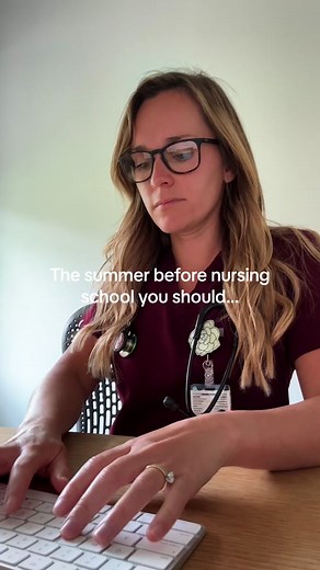 Starting a nursing program this fall?! Congratulations, future nurse! 🙂 Leading up to your nursing school beginning can be exciting, nerve racking, and all the feelings in between. But one thing is for certain: being prepared & organized is how you’ll start on the right track, trust me. Here are some tips for you as you prepare this summer: 💊Learn suffixes and prefixes for generic names of common medications. Becoming familiar with these beforehand will help you link medications to conditions,