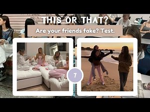 🎀 FAKE FRIEND TEST 💔 | Find Out Who’s Real & Who’s Just Acting 👀 | 💅|| 𝙧𝙚𝙙_𝙫𝙡𝙫𝙩_𝙩𝙝0𝙪𝙜𝙝𝙩𝙯