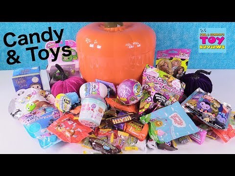 Pikmi Pops Squish Dee-Lish Hatchimals Surprise Candy Pumpkin Toy Review | PSToyReviews