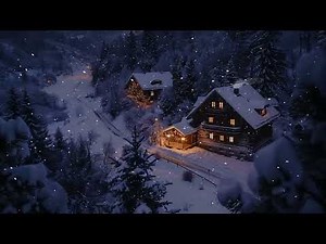 Serene Blizzard Ambience | Winter Wind Sounds for Deep Sleep & Relaxation