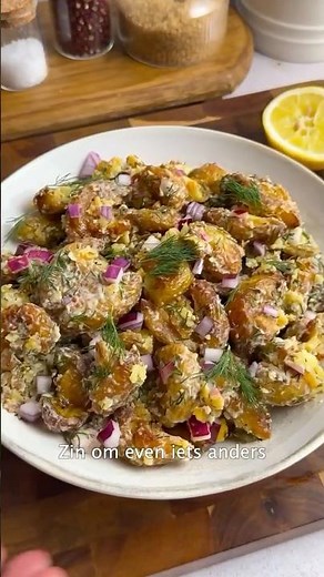 60 minuten - Smashed aardappelsalade