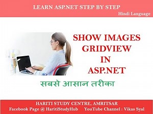 Display image in gridview from database using asp.net ( hindi language )