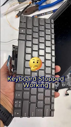 Lenovo Keyboard Stopped Working – Easy Replacement #LaptopRepair