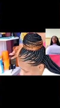 3 step Ghana braids tutorial hair style
