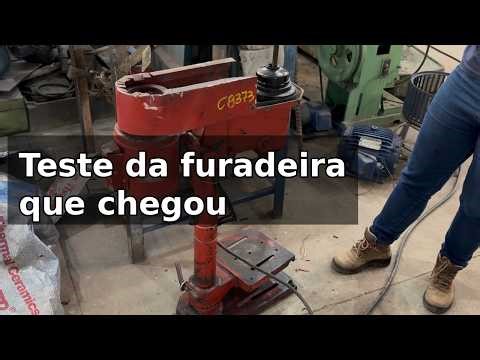 Test of the Metalmaq C8373 1/2 HP Bench Drill