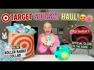 TARGET SQUISHY HAUL 😍🛍️ Roller Rabbit Collab + Glow in the Dark!