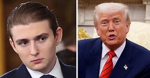 Donald Trump 'stunned' by Barron's ability to turn on laptop