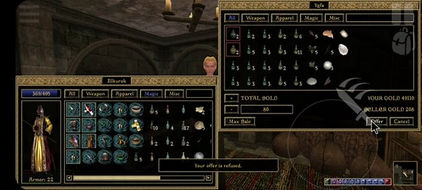 Morrowind: how to get cheap and powerful Turn Undead spell