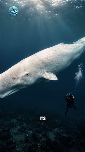 Why Is the Albino Sperm Whale So Rare #AlbinoSpermWhale #humpbackwhale