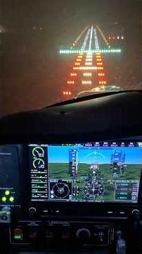 Today’s very last approach- EPPO RNP RWY 28- as a part IR training course done in truth in IFR night
