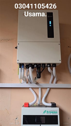 solis hybrid inverter instalation