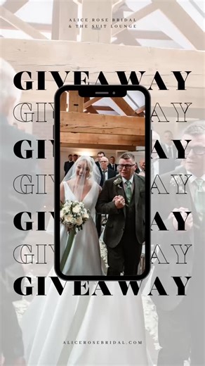 Bridal Boutique | East Midlands UK on Instagram: "UPDATE: We are extending our INCREDIBLE giveaway! We notice that many of our entrees haven't followed both @alice.rose.bridal & @thesuitlounge_arb so we are giving you just 5 more days to enter our biggest giveaway EVER!! Tag & share with anyone who needs this start to 2026! Jonny & I will be calling our lucky winner live on Monday 📞 5th Jan xx xx Here's the details just 1 last time... We’re celebrating love in style with our BIG COUPLES GIVEAWA