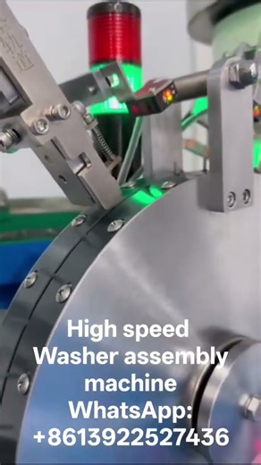 Washer assembly machine