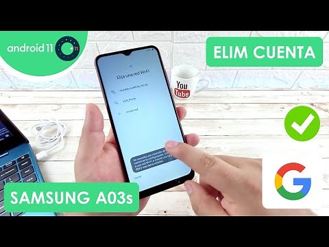 Eliminar Cuenta de Google Samsung Galaxy A03s | Android 11